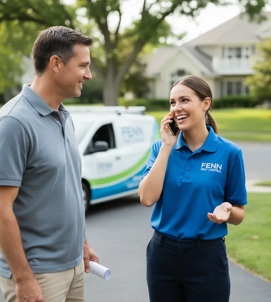 Fenn Pest Control customer support in Ellington